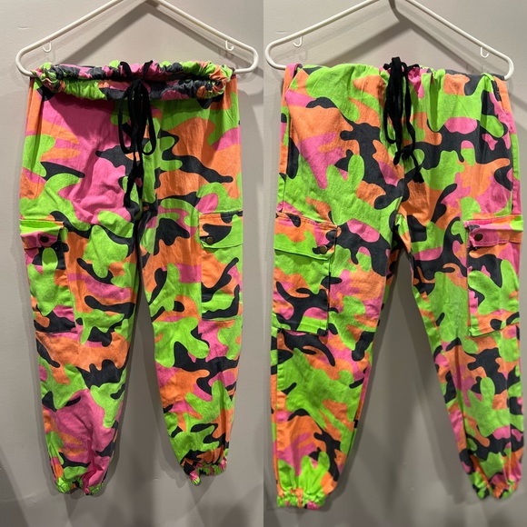 Bright Cargo Pants - Picture 1 of 1
